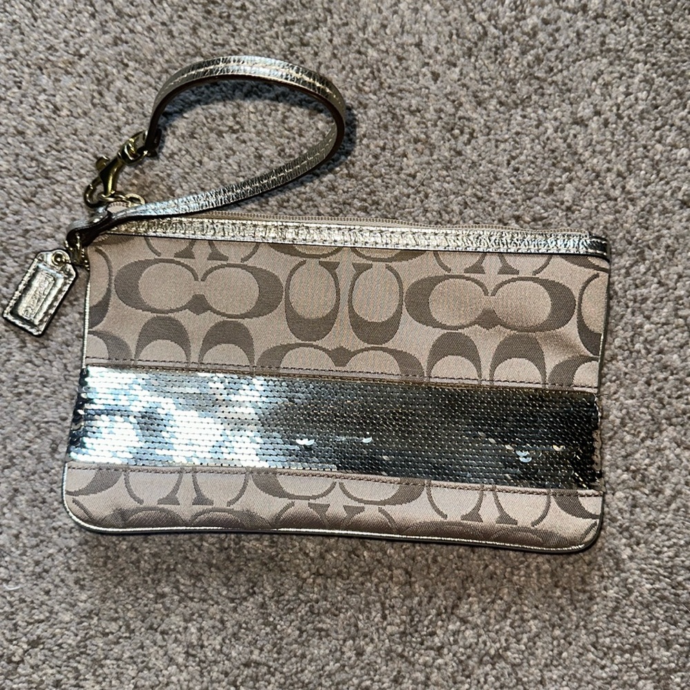 Coach wristlet